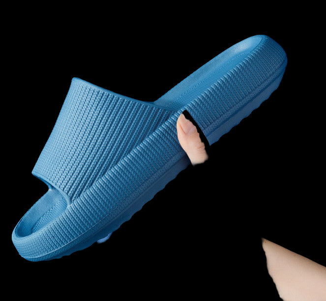 Soft Home Couple Slippers - Comfortable Indoor House Shoes for Men & Women