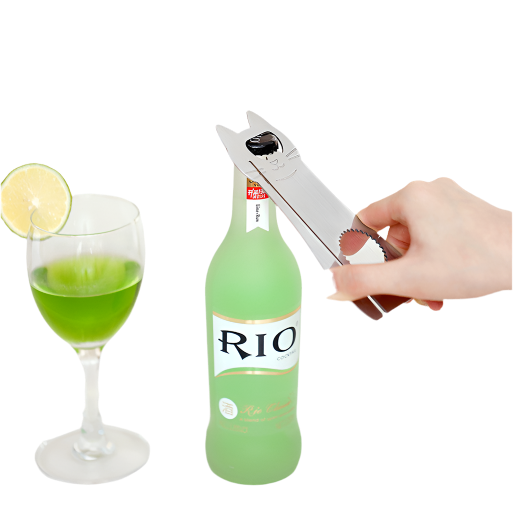 Multifunctional Stainless Steel Corkscrew - Kitchen Wine Opener Tool