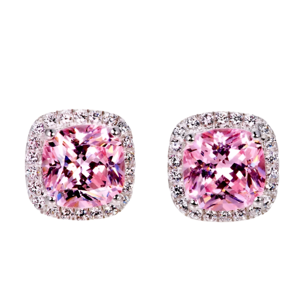 Real Diamond Earrings European And American Retro