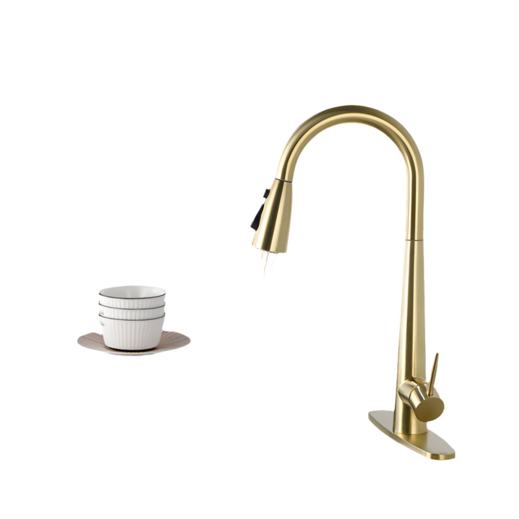 Kitchen Faucet With Pull-down Spray