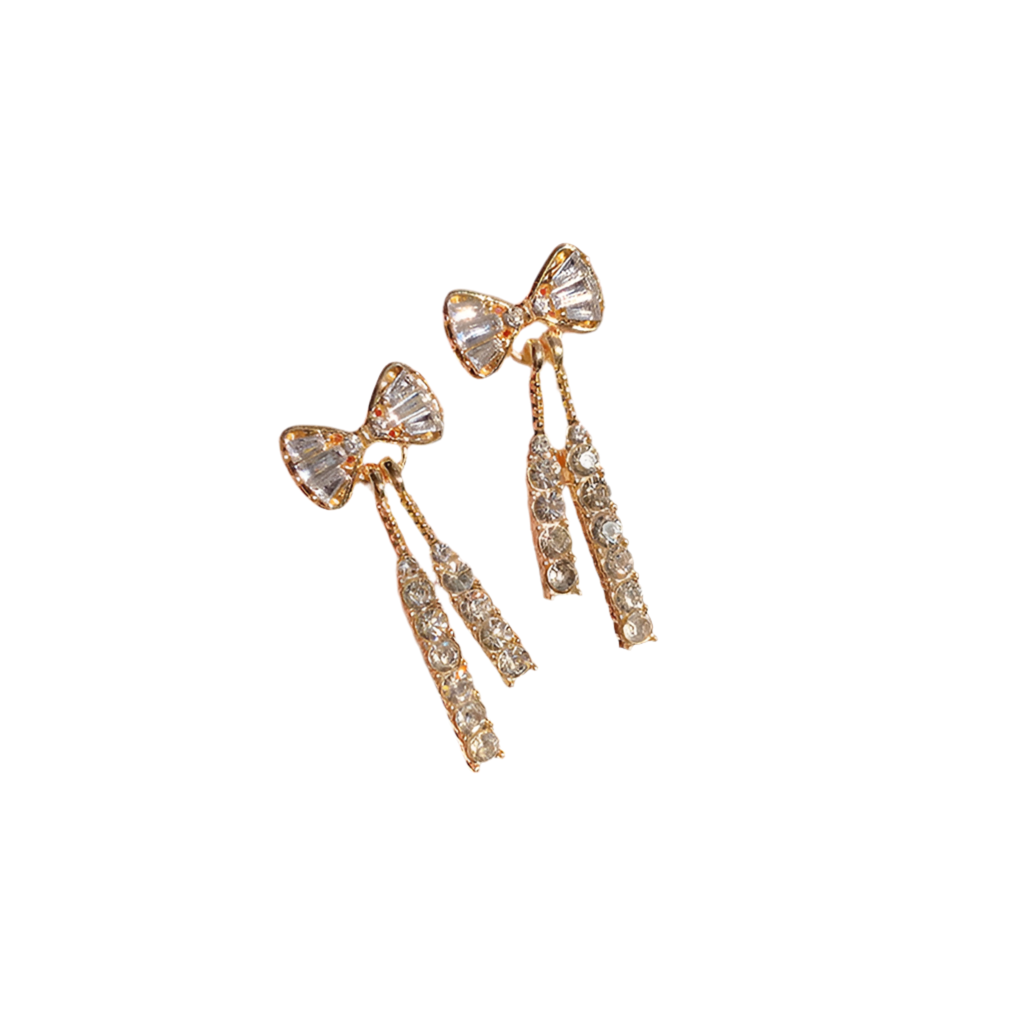 Butterfly Rhinestone Earrings - Fashion Statement Jewelry