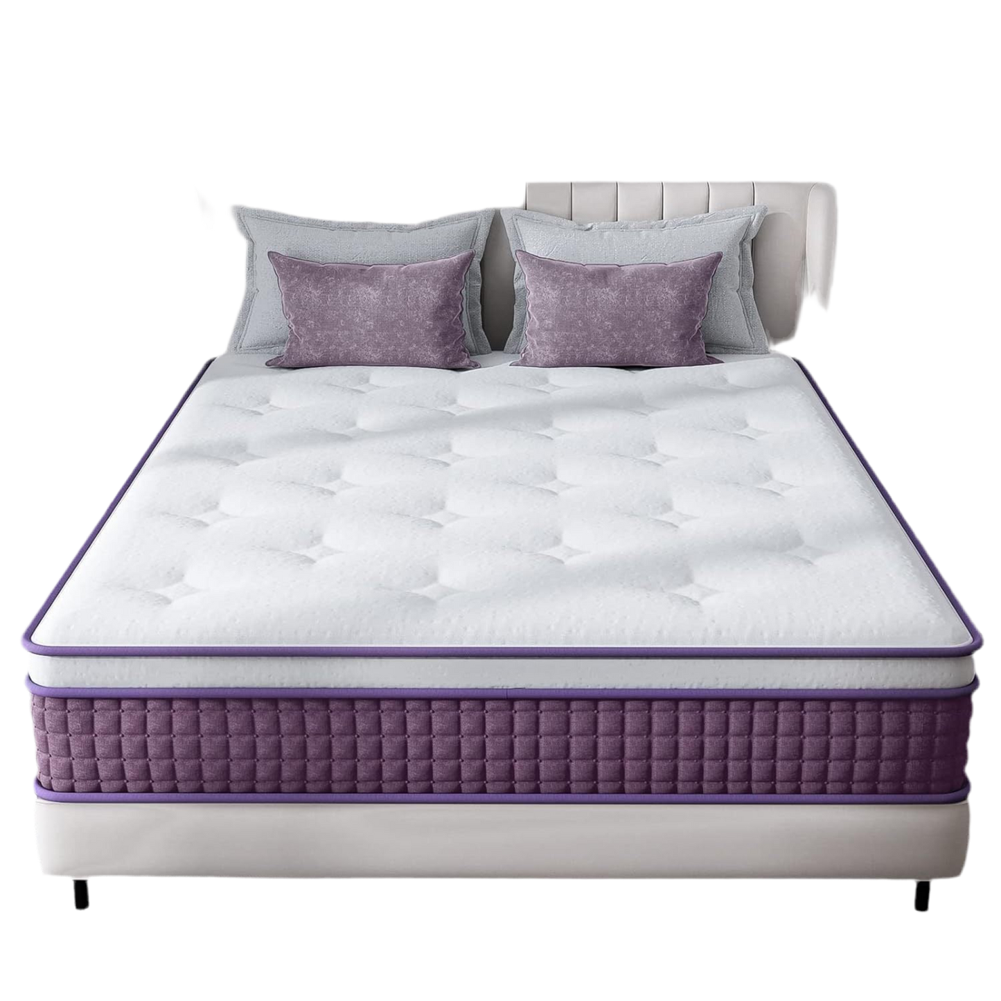 Full Hybrid Mattress - 12 Inch Medium Soft with Motion Isolation