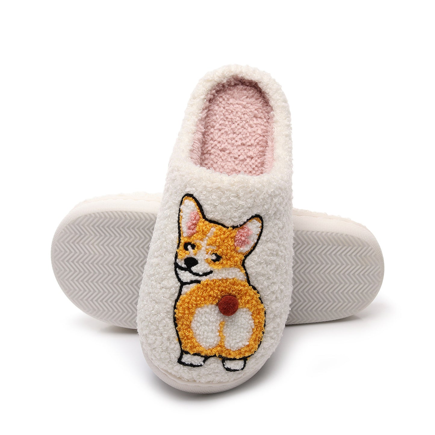 Pet Dog Corgi Slippers - Fashion Personality Cotton House Shoes