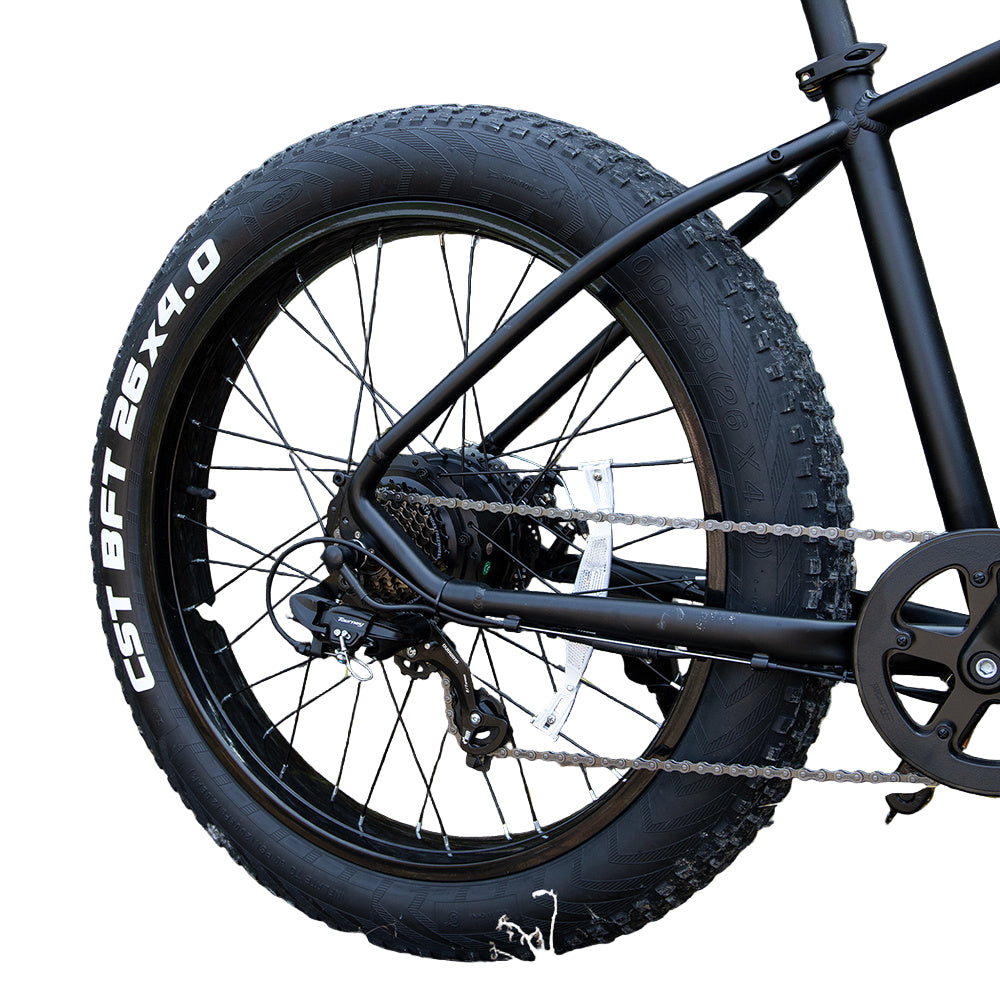 SEO Title: 1000W Electric Mountain Bike - 75 Mile Range Fat Tire E-Bike | UL Certified