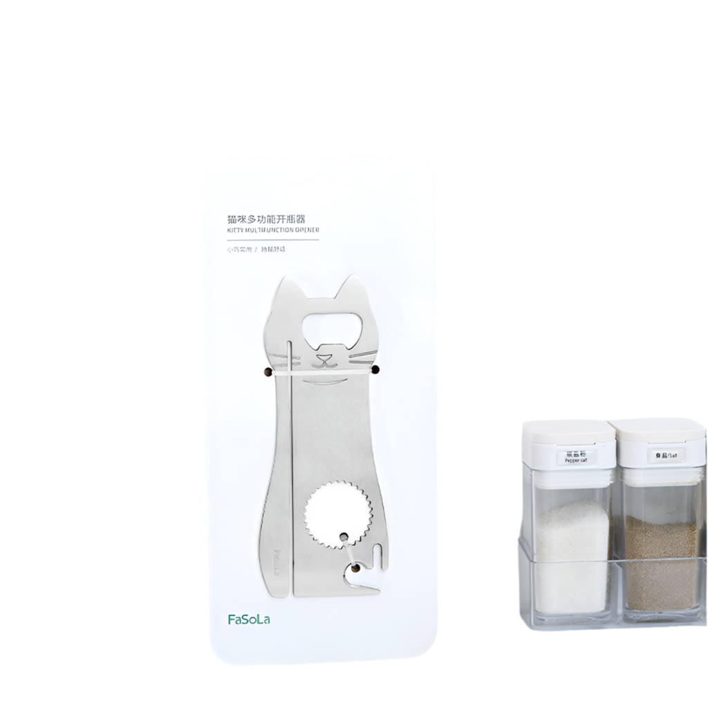 Multifunctional Stainless Steel Corkscrew - Kitchen Wine Opener Tool