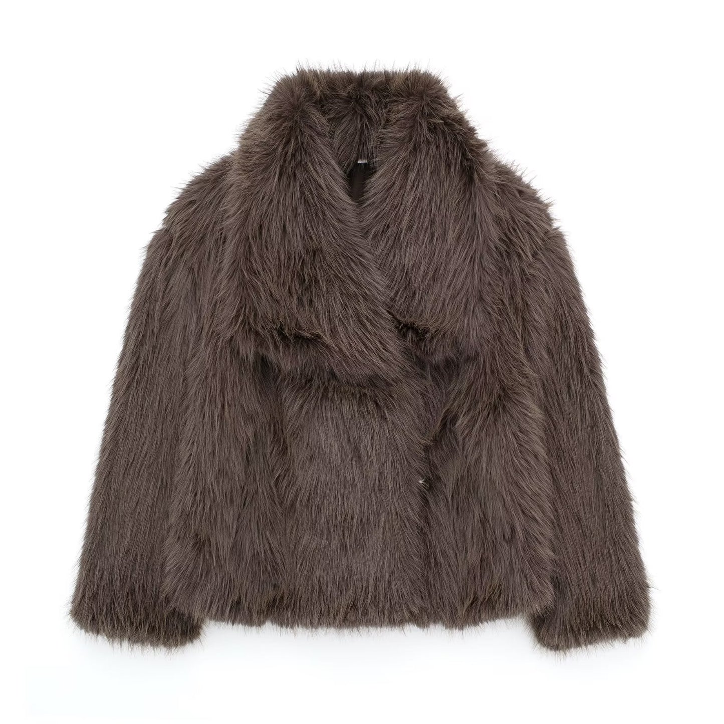 Women's Winter Fluffy Plush Coat