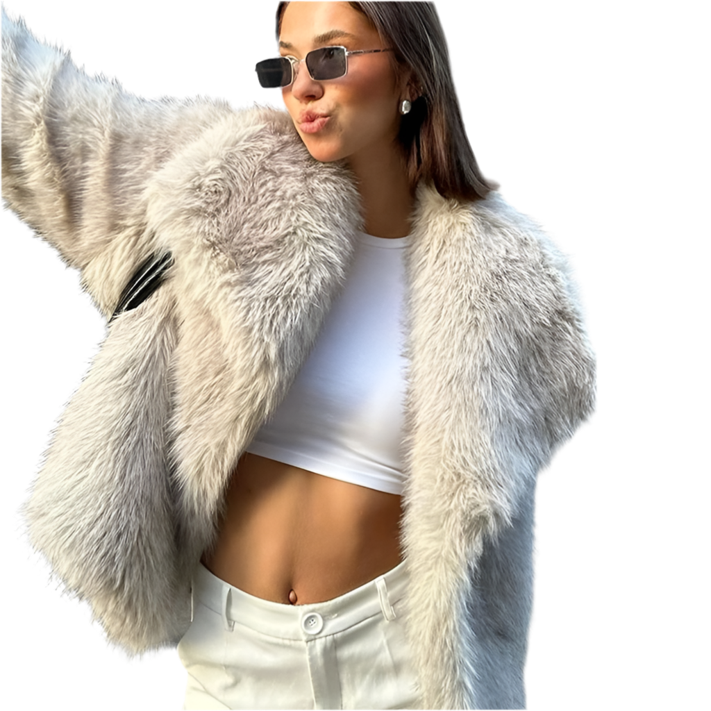 Women's Winter Fluffy Plush Coat