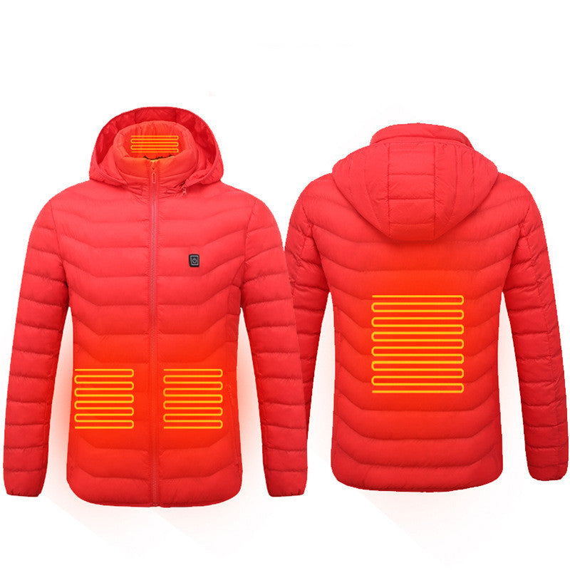 USB Heated Jacket - Electric Warming Coat for Winter Rechargeable