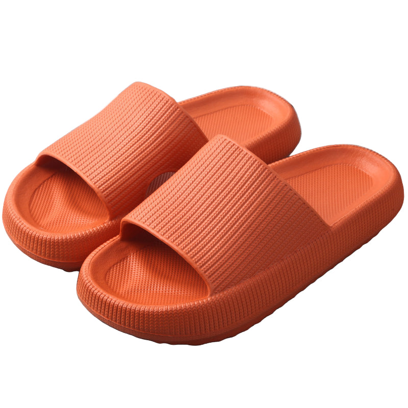 Soft Home Couple Slippers - Comfortable Indoor House Shoes for Men & Women