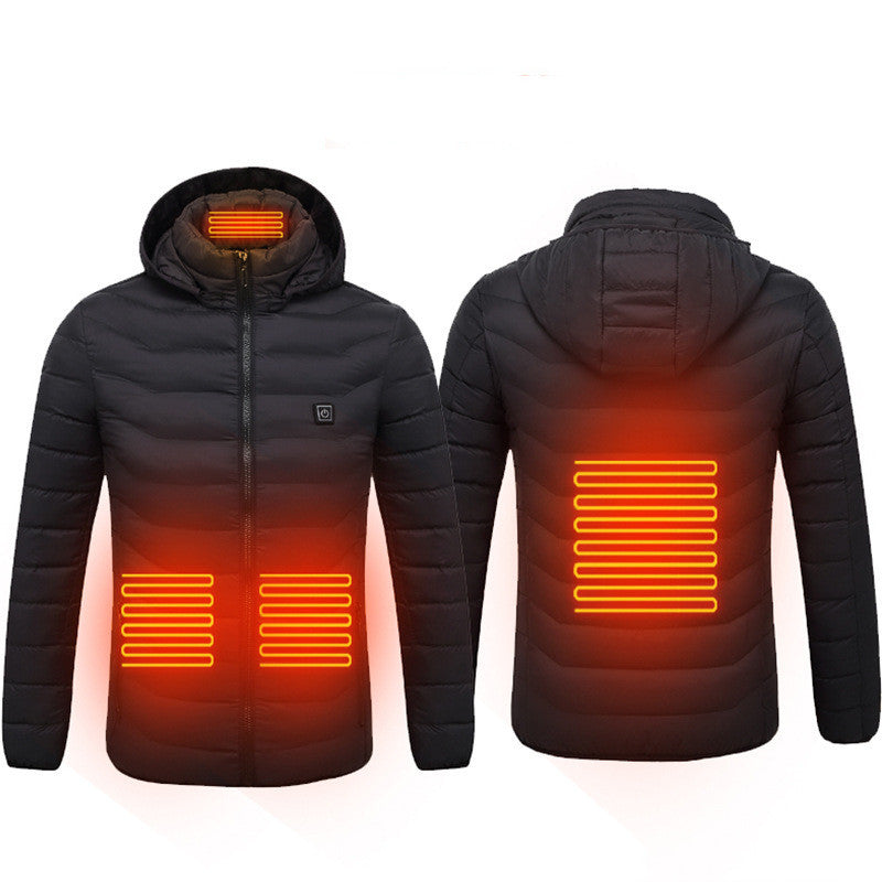 USB Heated Jacket - Electric Warming Coat for Winter Rechargeable