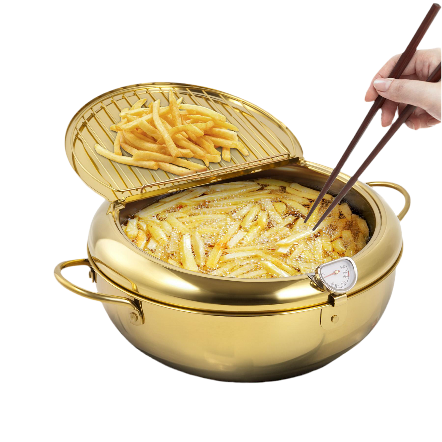 Stainless Steel Kitchen Pots - Versatile Cookware Set