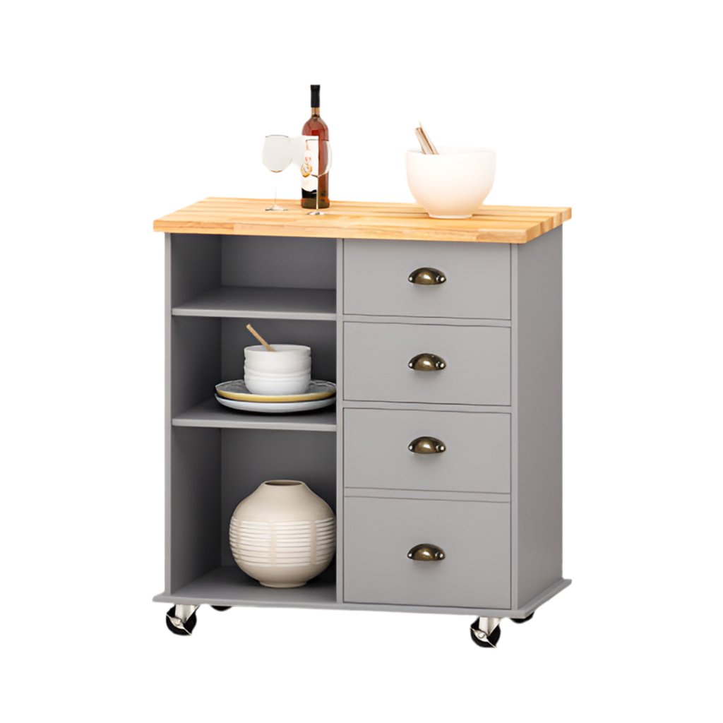 Kitchen Trolley 2 Drawers - 1 Door