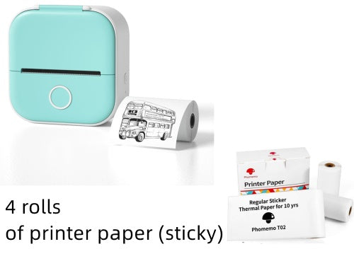 Mini Thermal Label Printer - Bluetooth Portable Photo & Price Tag Printer