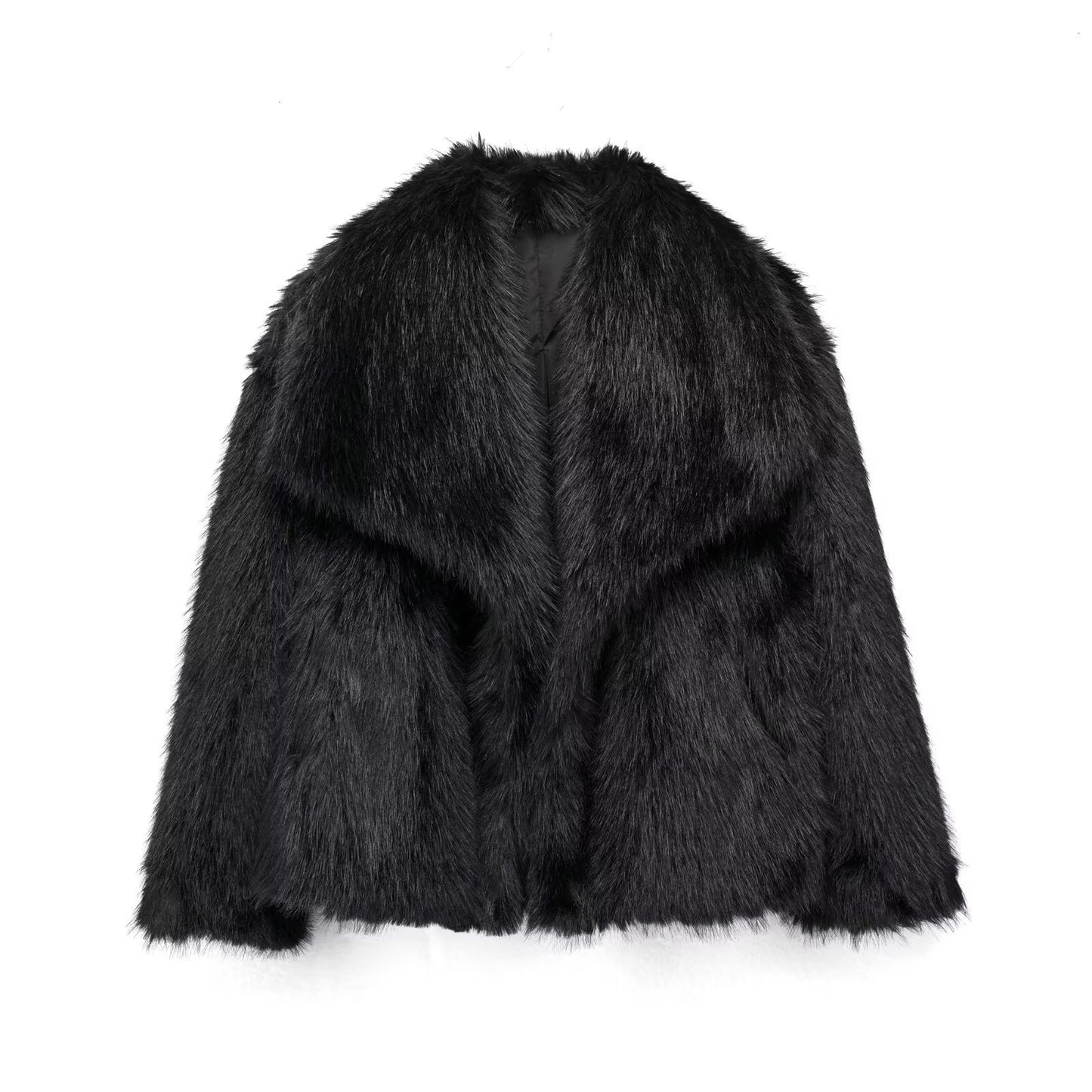 Women's Winter Fluffy Plush Coat