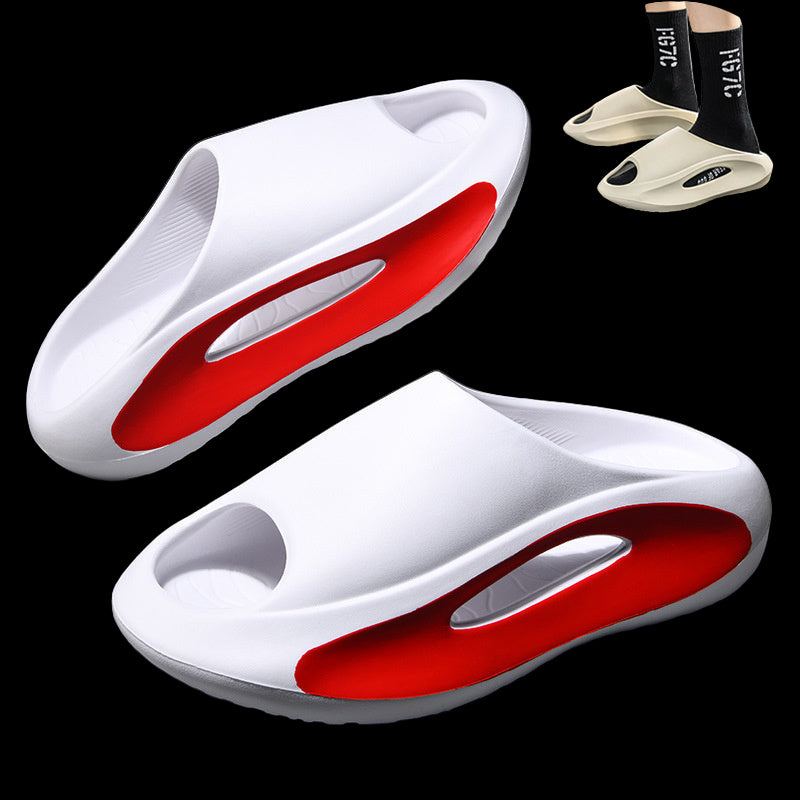 Peep Toe Slippers - Unisex Summer Beach Shoes