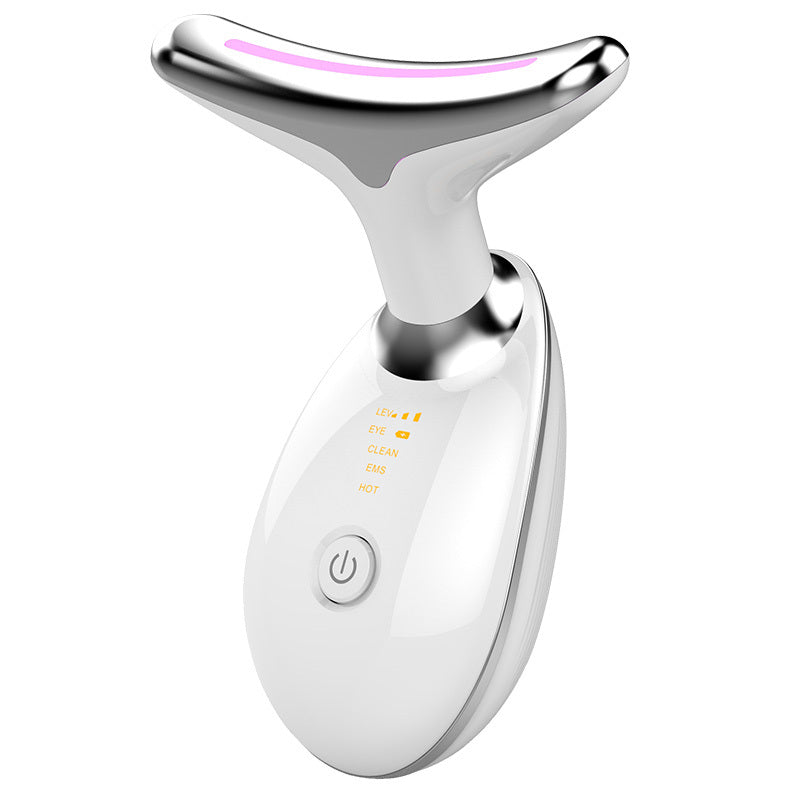 EMS Thermal Neck Massager - Electric Microcurrent Anti-Aging Device