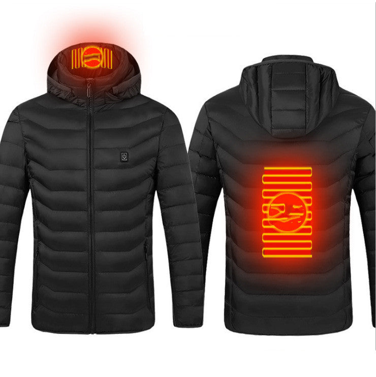 USB Heated Jacket - Electric Warming Coat for Winter Rechargeable