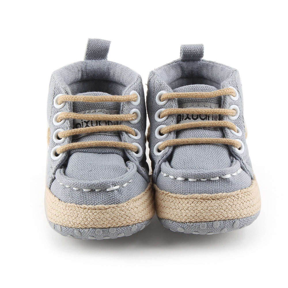 Baby First Walking Shoes - Soft Sole Toddler Shoes 0-18 Months