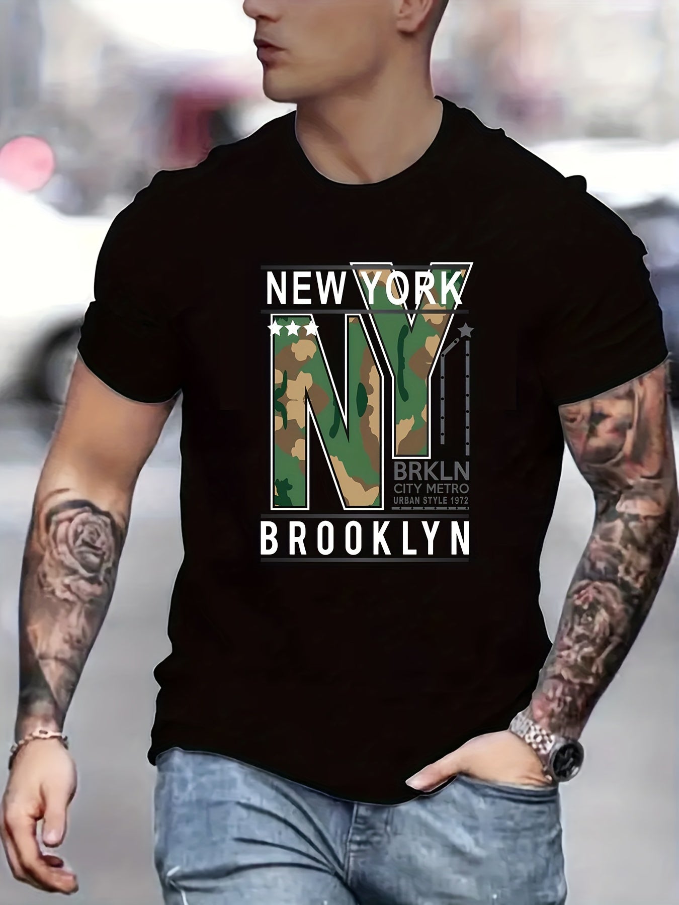 NEW YORK BROOKLYN Men's T-Shirt