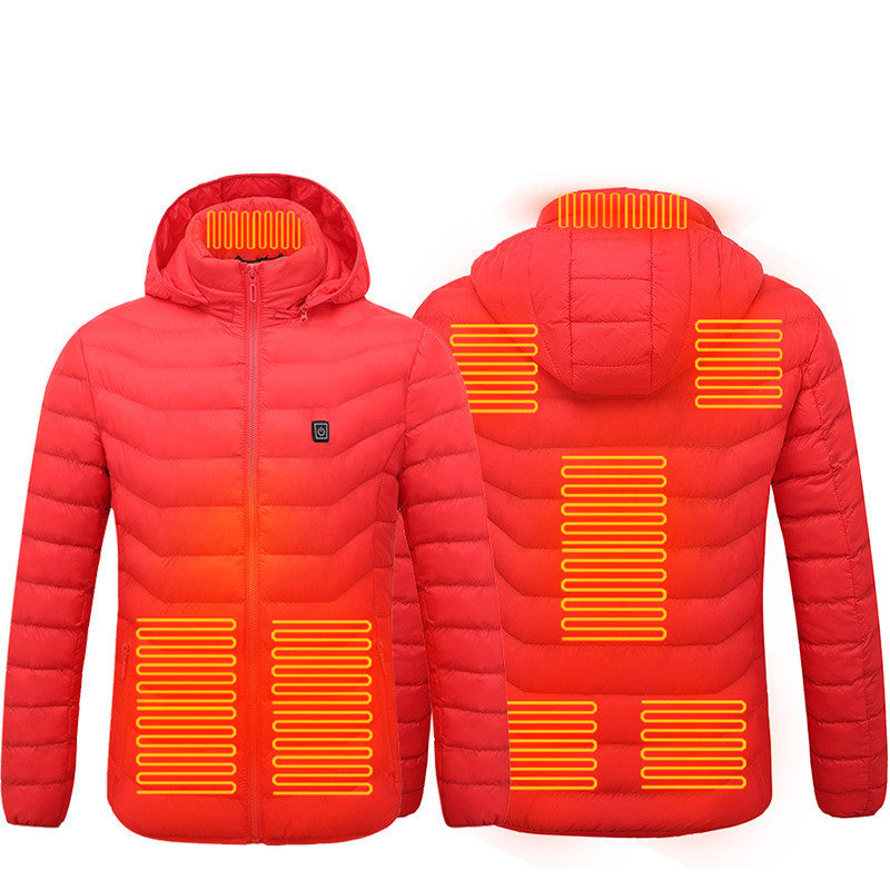 USB Heated Jacket - Electric Warming Coat for Winter Rechargeable