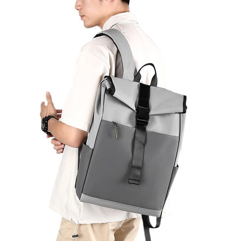 Casual Fashion Laptop Backpack - Oxford Cloth Waterproof Travel Bag