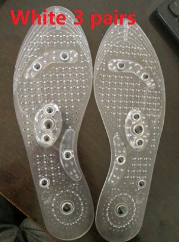 Magnetic Therapy Massage Insoles - Silicone Foot Massager with Anti-Fatigue Technology