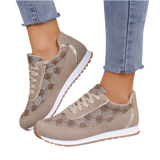 Sneakers Casual Breathable Walking Running Sports Shoes Women Flats