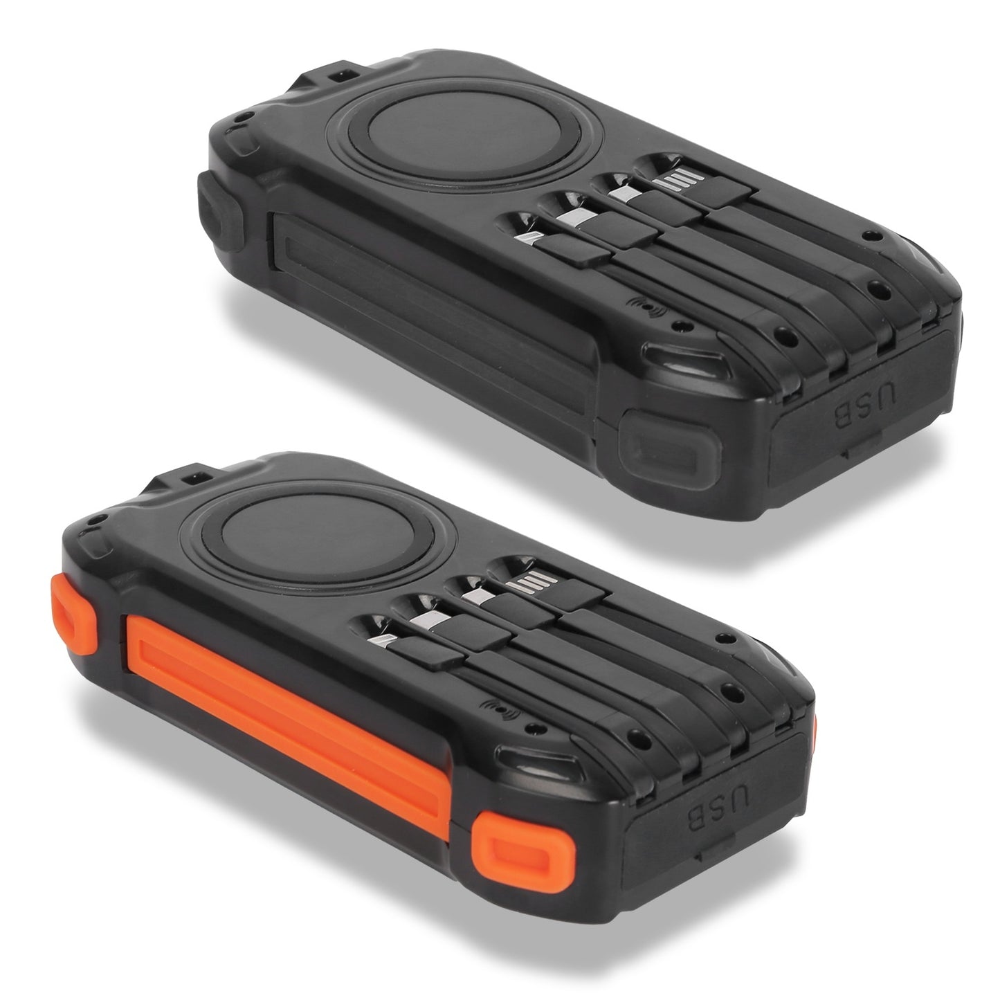 49800mAh Solar Power Bank - Portable Charger with Wireless Charging & LED Flashlight