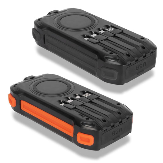 49800mAh Solar Power Bank - Portable Charger with Wireless Charging & LED Flashlight