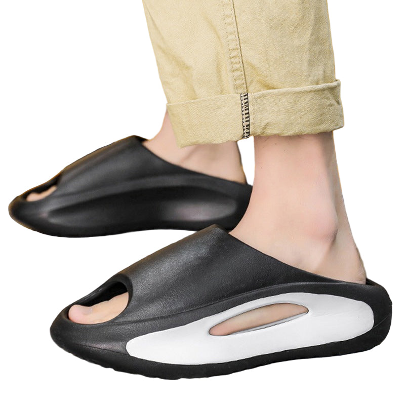 Peep Toe Slippers - Unisex Summer Beach Shoes