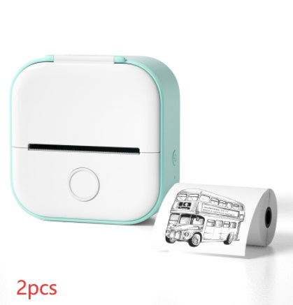 Mini Thermal Label Printer - Bluetooth Portable Photo & Price Tag Printer