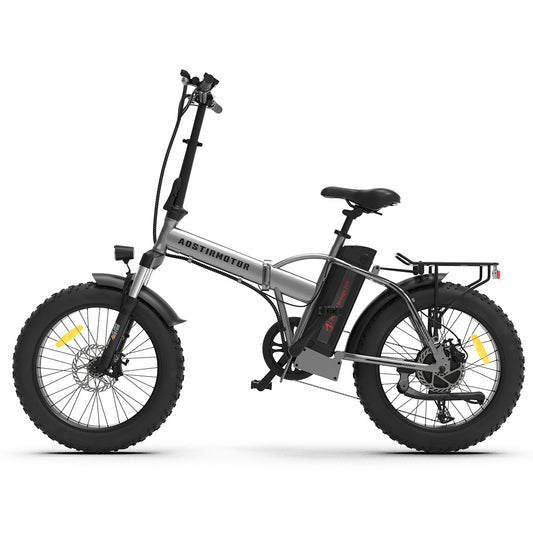 20x4.0 Inch Foldable Fat Tire Electric Bike - 48V 12.5AH Extended Range