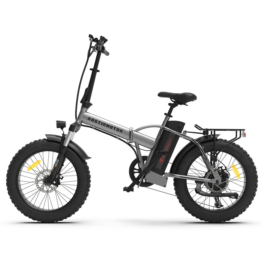 20x4.0 Inch Foldable Fat Tire Electric Bike - 48V 12.5AH Extended Range