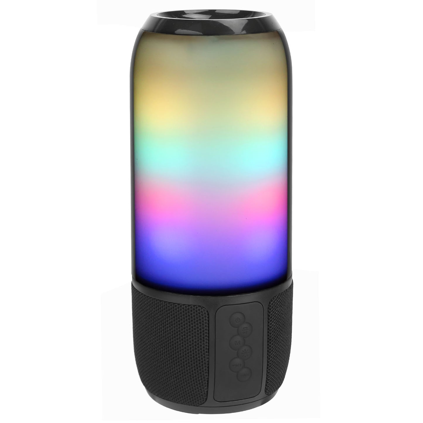 Wireless Portable Speaker with LED Color-Changing Lights - Bluetooth Stereo for Party & Travel