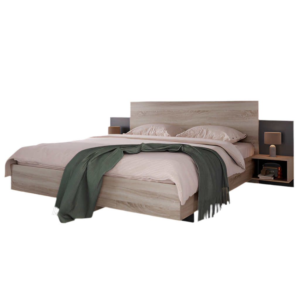 Double Bed, Wooden Bed