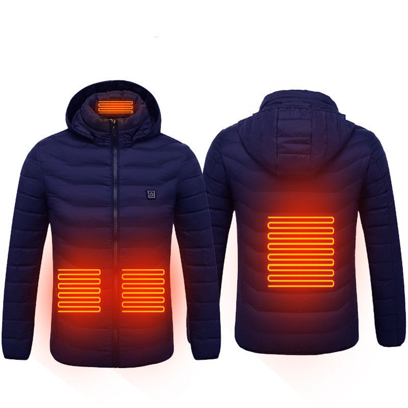 USB Heated Jacket - Electric Warming Coat for Winter Rechargeable