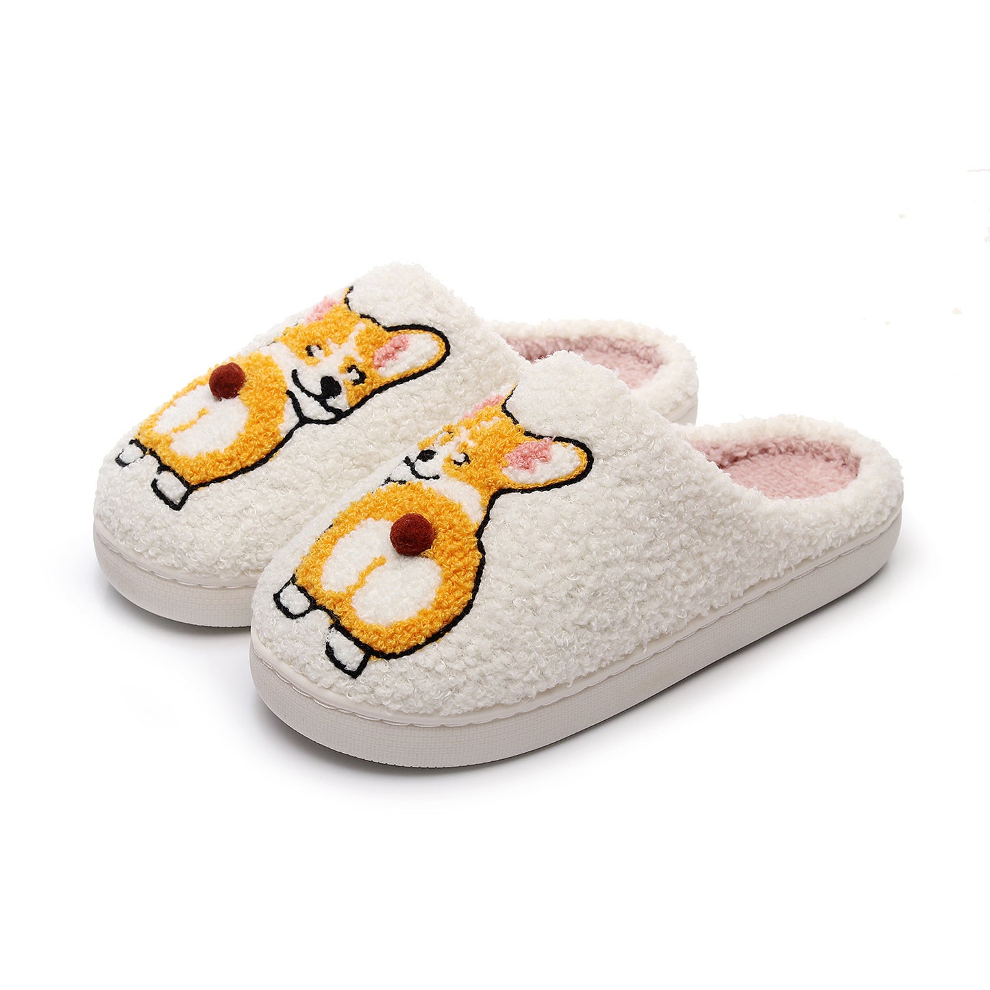 Pet Dog Corgi Slippers - Fashion Personality Cotton House Shoes