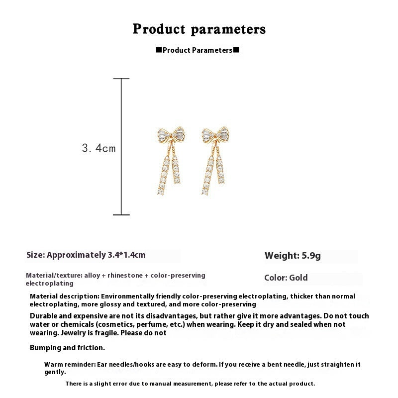 Butterfly Rhinestone Earrings - Fashion Statement Jewelry