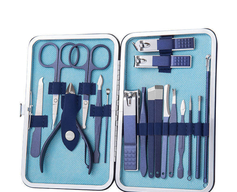 Professional Nail Care Kit - Complete Manicure & Pedicure Set