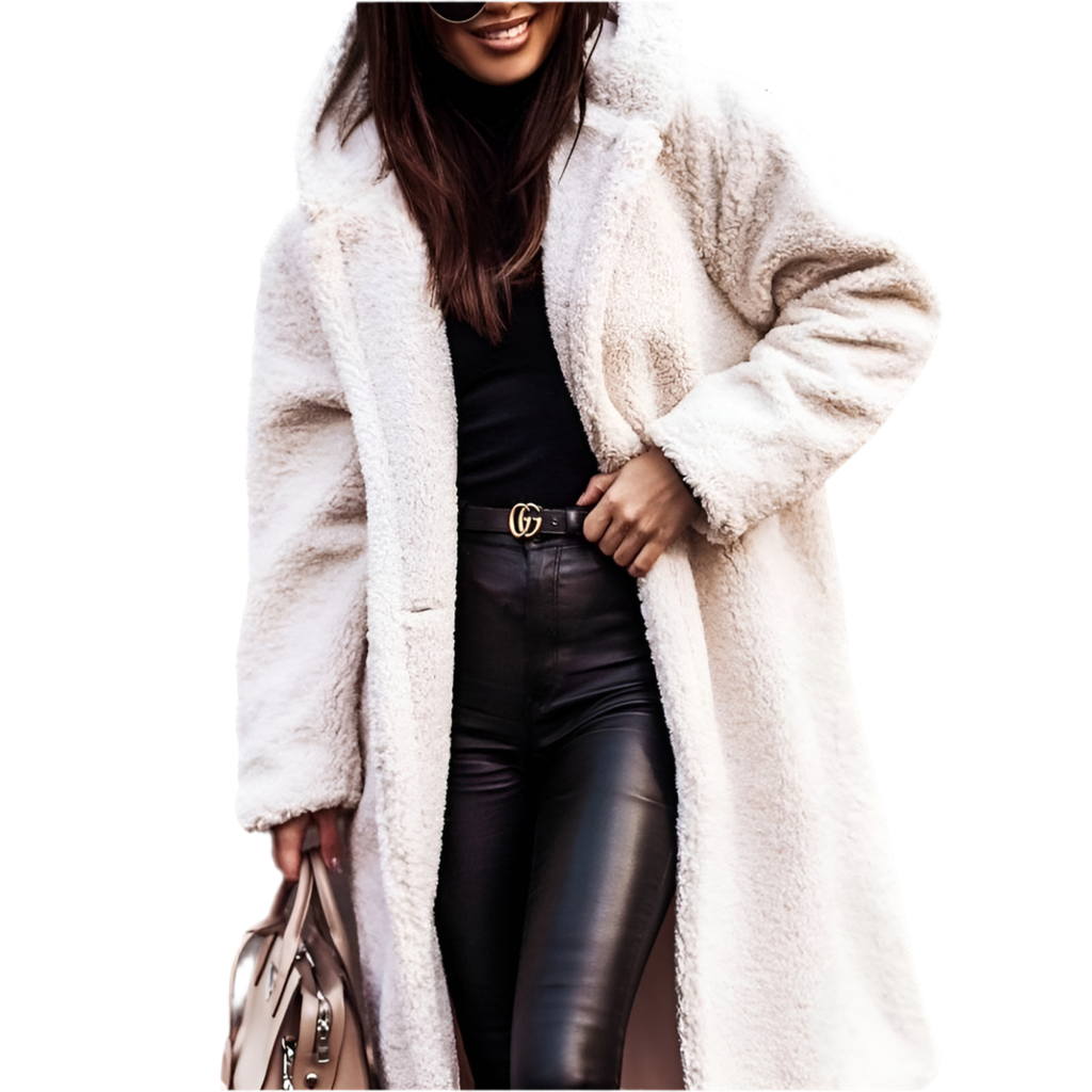 Women's Plush Teddy Coat - Autumn Winter Long Jacket