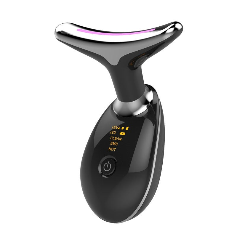 EMS Thermal Neck Massager - Electric Microcurrent Anti-Aging Device