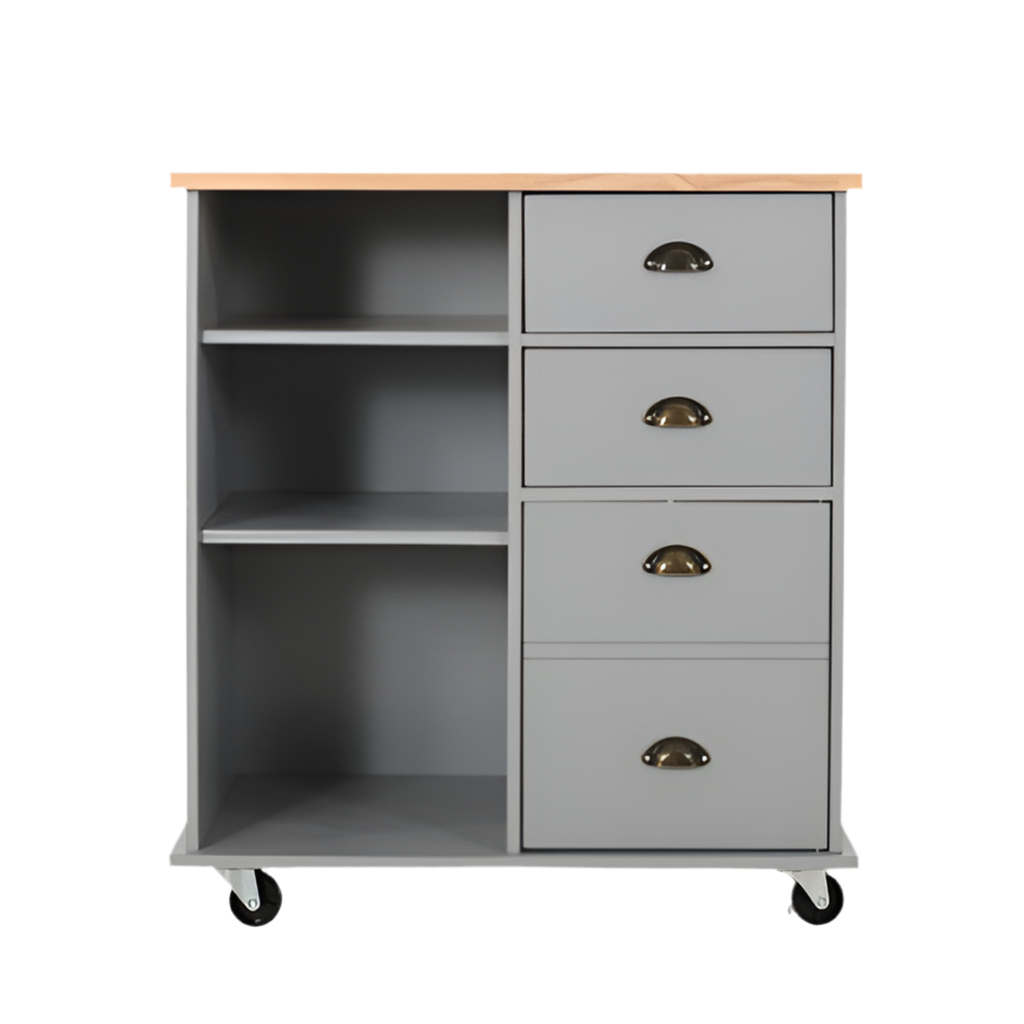 Kitchen Trolley 2 Drawers - 1 Door