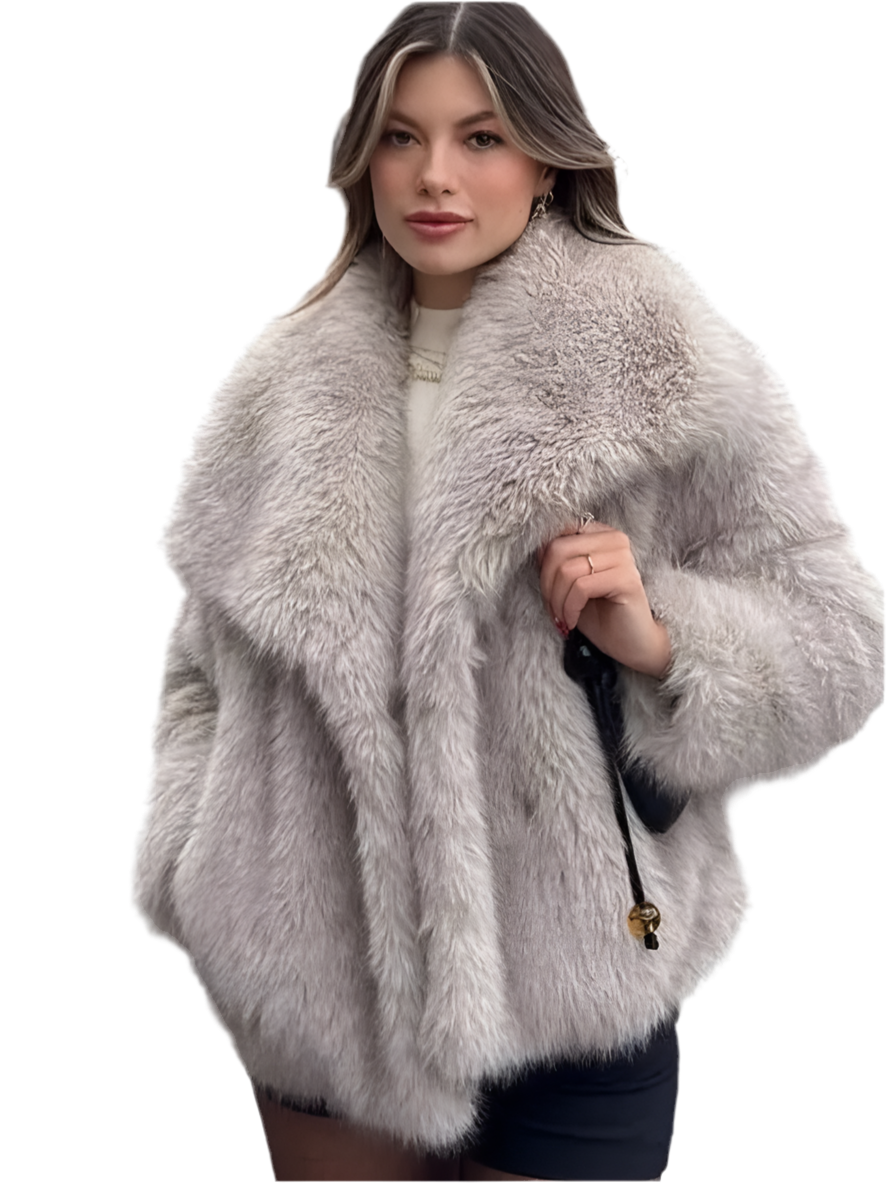 Women's Winter Fluffy Plush Coat