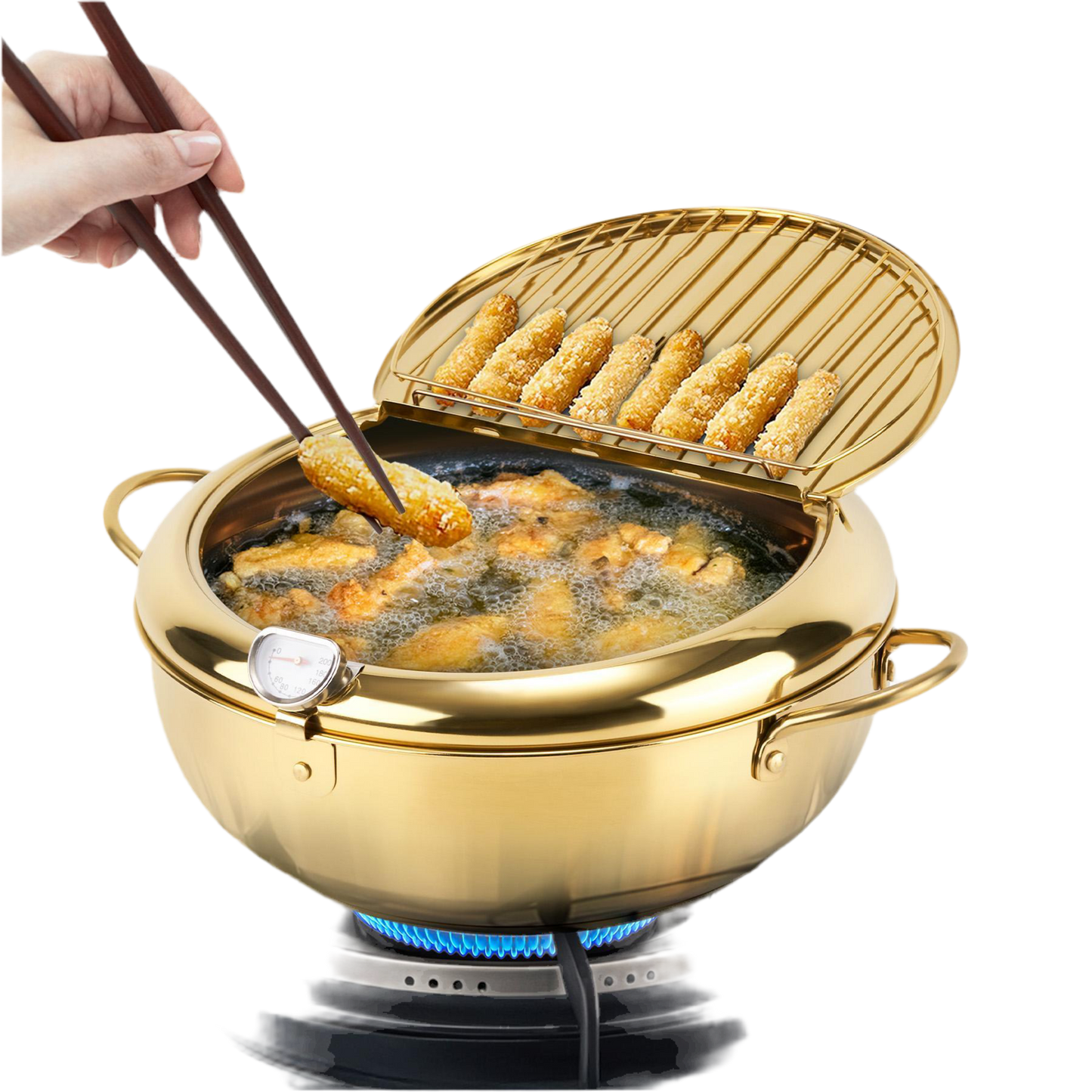 Stainless Steel Kitchen Pots - Versatile Cookware Set