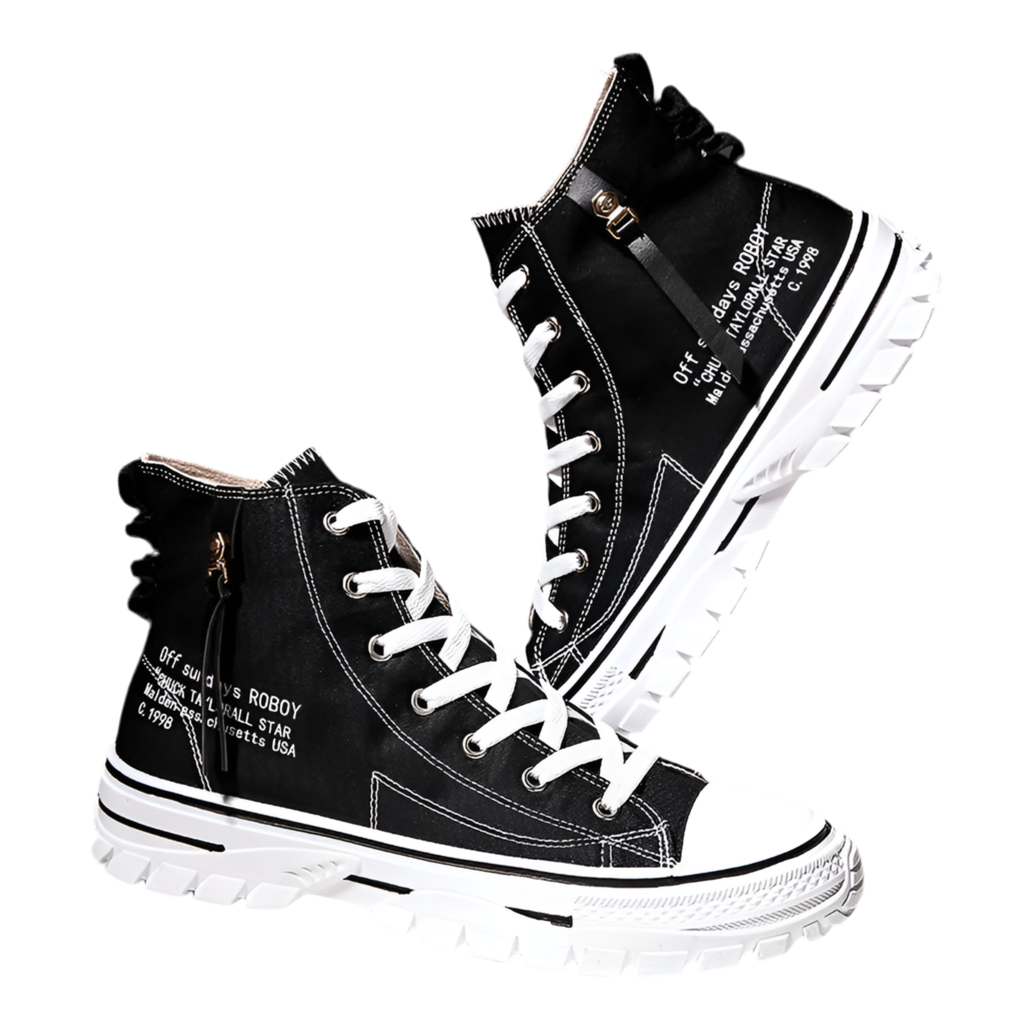 Canvas Shoes, Breathable Thick Sole, Board Shoes, Gaobang Casual Shoes