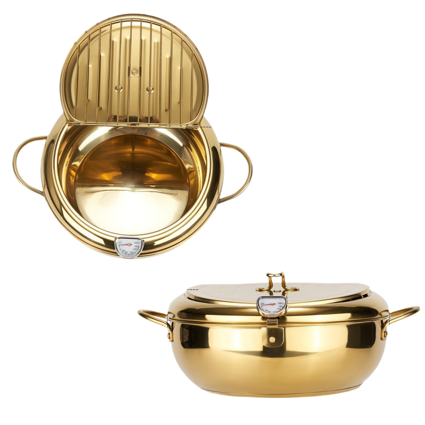 Stainless Steel Kitchen Pots - Versatile Cookware Set