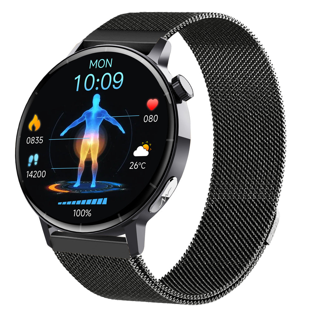 Smart Watch ECG Blood Glucose Monitor - Health Tracking Sports Bracelet
