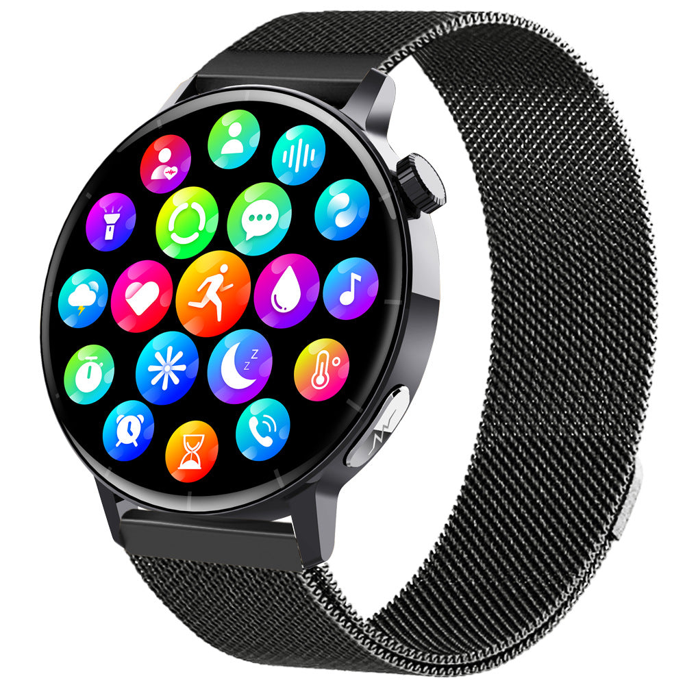 Smart Watch ECG Blood Glucose Monitor - Health Tracking Sports Bracelet