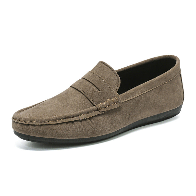 Men's Casual Flat Leather Shoes