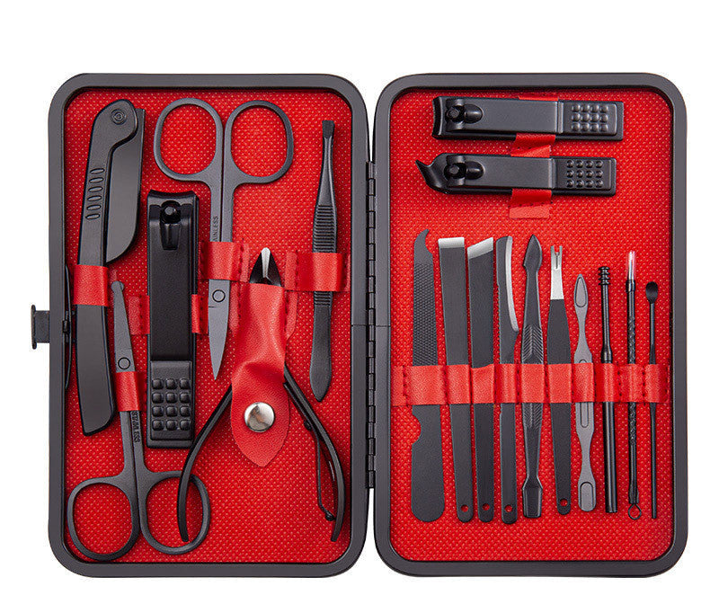 Professional Nail Care Kit - Complete Manicure & Pedicure Set